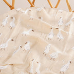 2 Layers Muslin Blanket, Bamboo Cotton Muslin Blanket For Home And Travel Use Halloween, Christmas Gift Lootquake LLC
