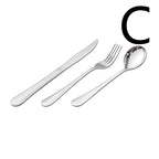 Thickened Stainless Steel Steak Knife And Fork Set Pi-Mart
