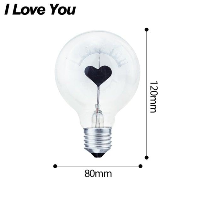 Edison Bulb Indoor Night Light Rose  Flower  Holiday Christmas Wedding Decor Bulbs High Brightness Daylight White Antique LED Filament Bulbs For Home Decor Party Stevvex