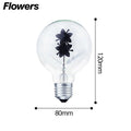 Edison Bulb Indoor Night Light Rose  Flower  Holiday Christmas Wedding Decor Bulbs High Brightness Daylight White Antique LED Filament Bulbs For Home Decor Party Stevvex
