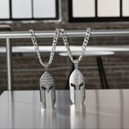 Black Helmet Necklace KingdomWear