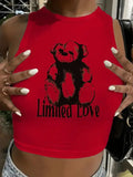Ladies' Printed Slimming And Slimming Fashion Camisole Vest - SJB-DIAMOND ELITES