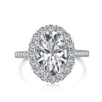 Sterling Silver Luxury Elegant Retro Elegant Zircon Ring Pi-Mart