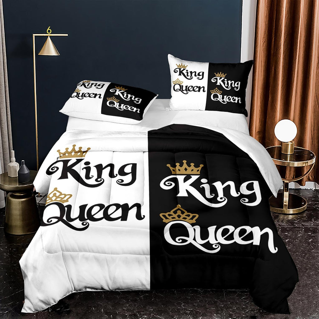 3d Bed Three-piece Digital Printing Duvet Cover Sheet Pi-Mart