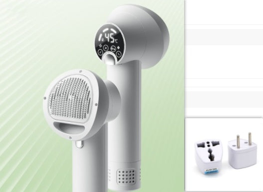 Smart Pet Hair Dryer Dog Golden Retriever Cat Grooming Hairdressing Blow & Comb Silent No Harm Pet Cleaning Supplies Pet Products Pi-Mart
