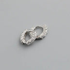 Circle-shaped Diamond Colorful Crystals Opal Zircon S925 Sterling Silver Earrings Lootquake LLC