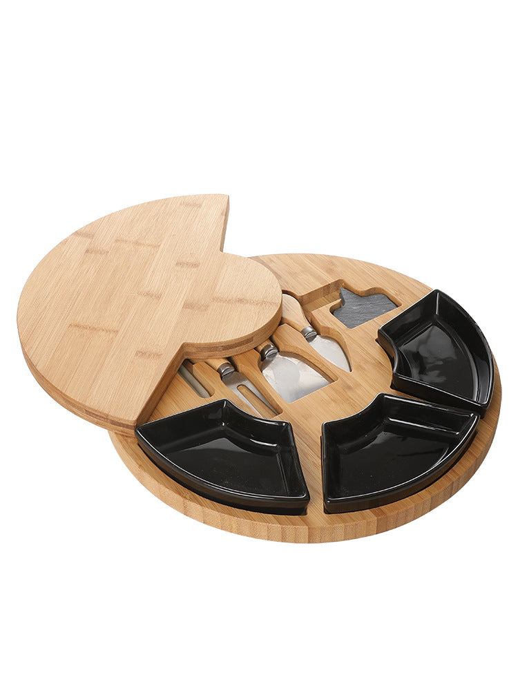 Fork Board Nordic Western Food Cutting Board Fruit Cheese Bread Pizza Board Pi-Mart
