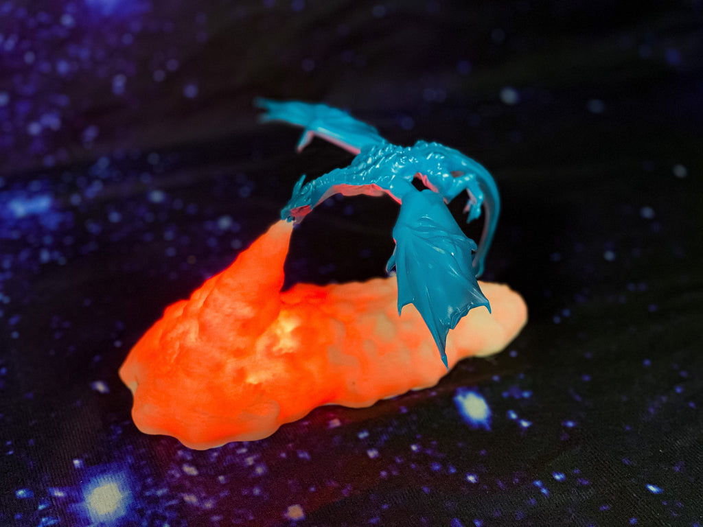 3D Printed Dragon LED Lamp - SJB-DIAMOND ELITES
