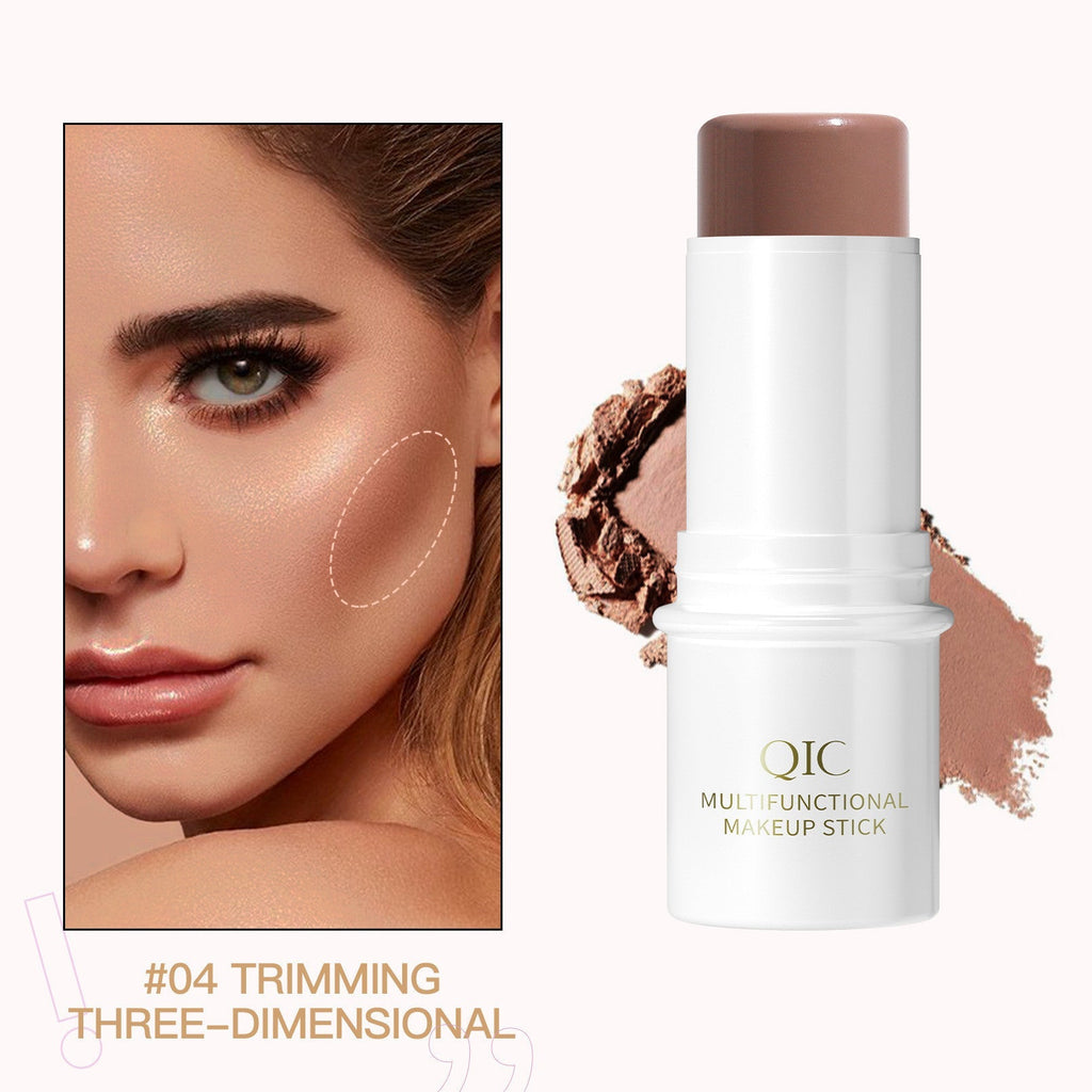 Highlighter Pen Face Concealer Contouring Bronzer Brighten 3D Contour Makeup And 3 In 1 Blush Eyeshadow Lipstick Stick Pi-Mart