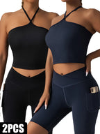 2 Pieces Sports Bra Athletic Running Sports Bra - SJB-DIAMOND ELITES