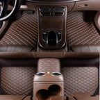 Universal Right Rudder Foot Pad Leather Quilted Embroidered Full Surround Pi-Mart