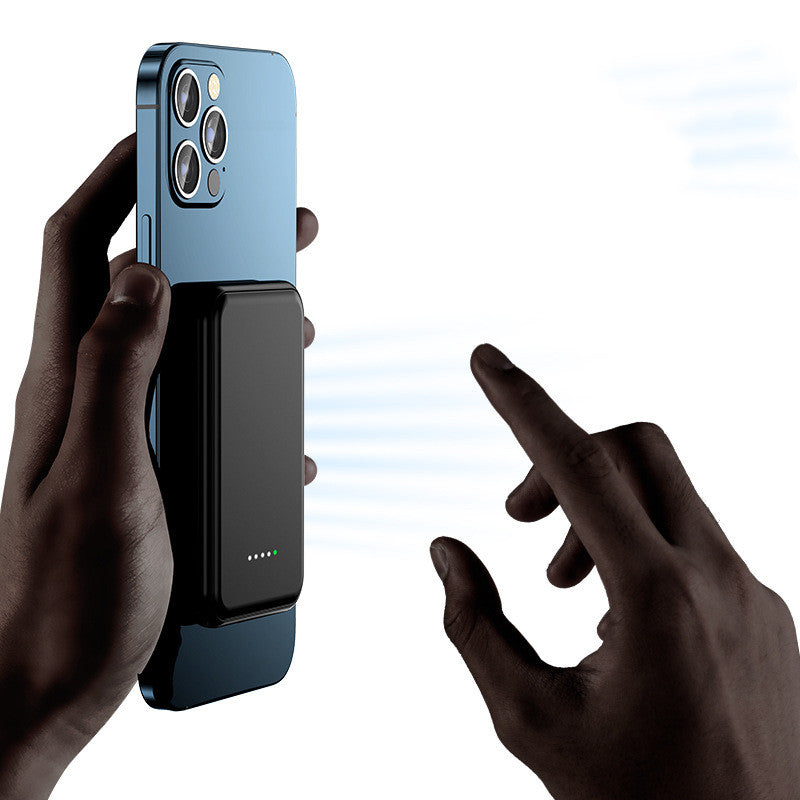 Mini Fast Charging Magnetic Wireless Power Bank 5000 MAh Portable Pi-Mart