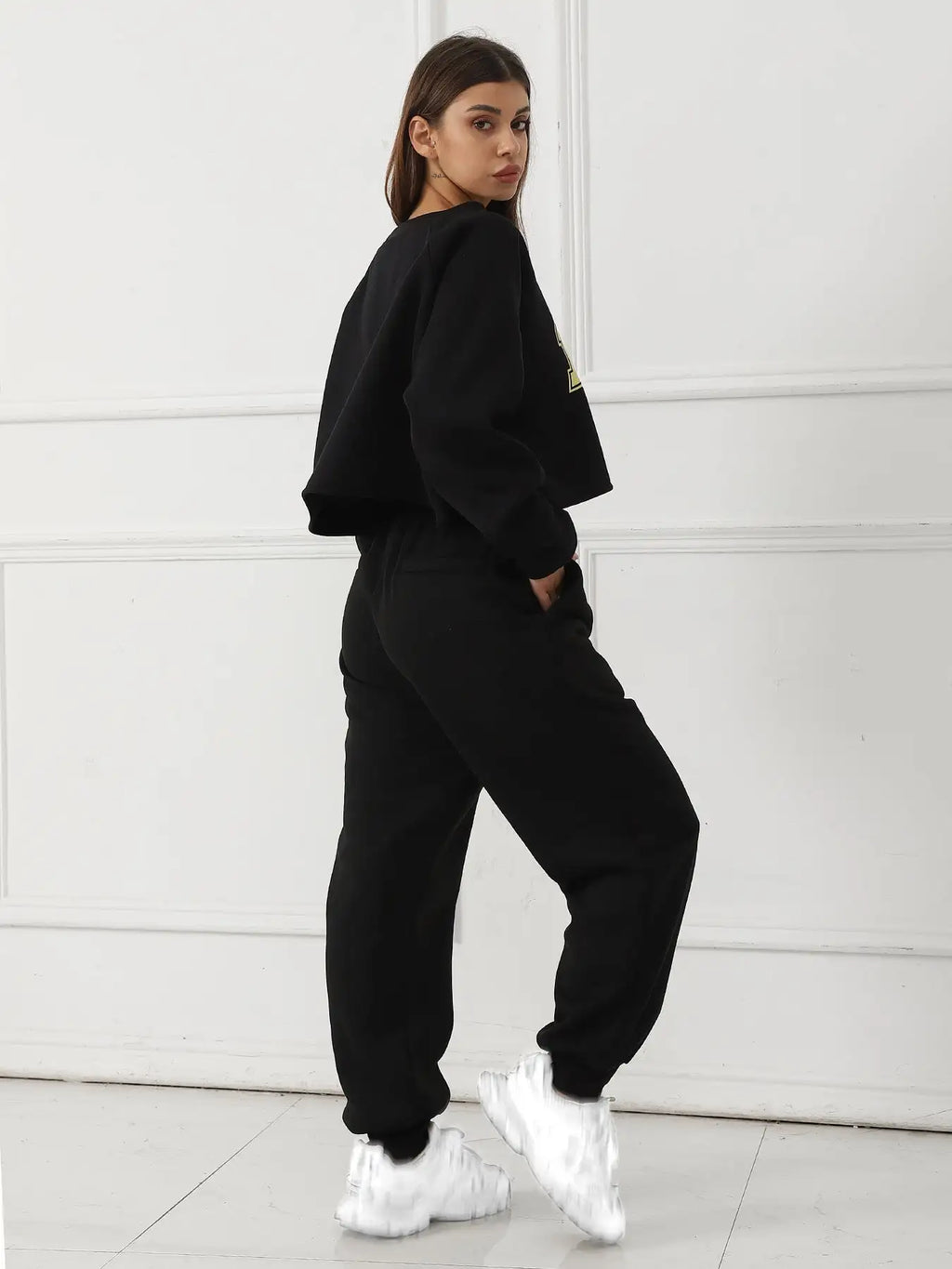 Women's Long Sleeved Hoodie Set - SJB-DIAMOND ELITES