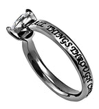 CZ Heart Ring KingdomWear