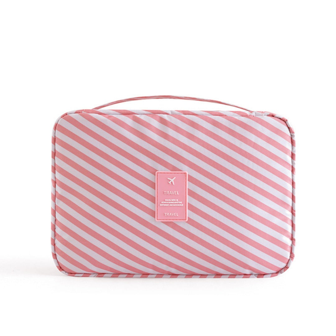 Toiletry Bag, Travel Wash Bag, Printed nylon Cosmetic Bag, Multifunctional Portable Large Capacity Storage Bag, Hangable Wash Bag - SJB-DIAMOND ELITES