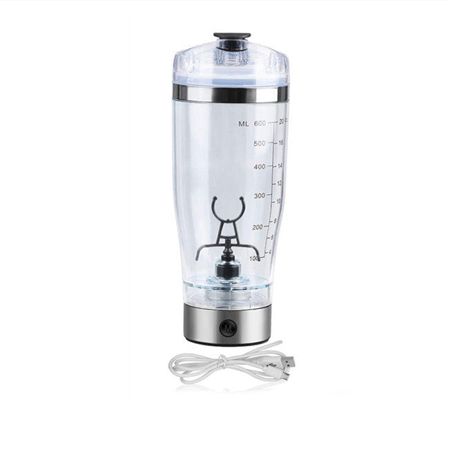 Electric Protein Shake Stirrer USB Shake Bottle Milk Coffee Blender Kettle Sports And Fitness Charging Electric Shaker Cup Pi-Mart