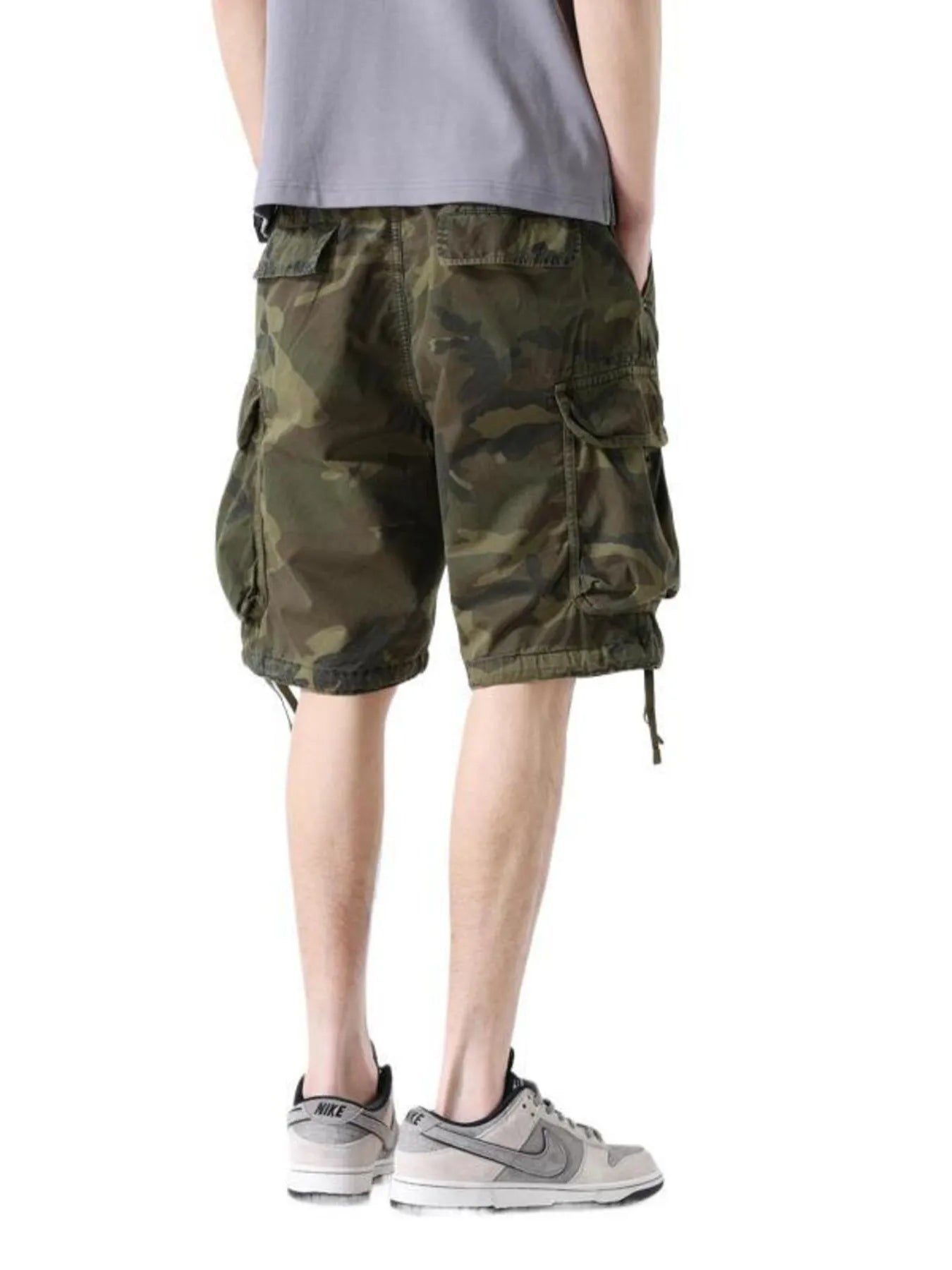 Men's Camouflage Cargo Shorts THRIXINE