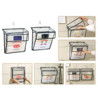 Bathroom transparent storage bag, put clothes toilet storage bag, transparent PVC large-capacity wall-mounted waterproof bathroom hanging bag - SJB-DIAMOND ELITES