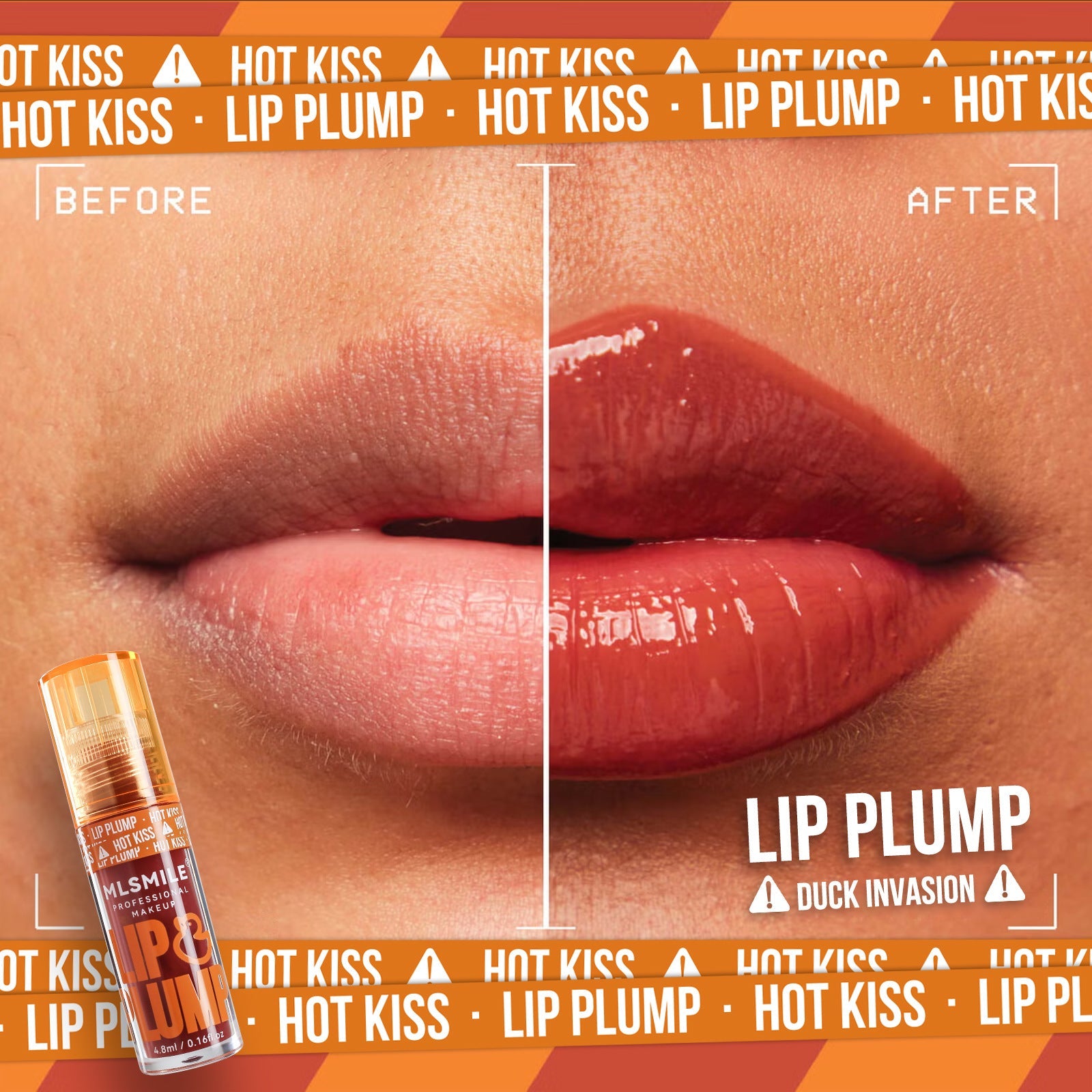 Duck Lip Gloss Mirror Lip Lacquer Pearlescent Liquid Lipstick Pi-Mart