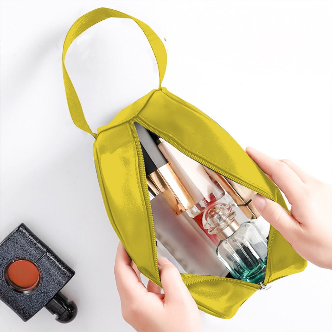 Frosted pu three-piece toilet bag, large-capacity pvc toiletries, translucent cosmetics, portable makeup bags,Makeup bags for women,Large makeup bag,Travel makeup bag, - SJB-DIAMOND ELITES