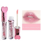 Love Heart-shaped Color Changing No Stain On Cup Lip Lotion Moisturizing Pi-Mart