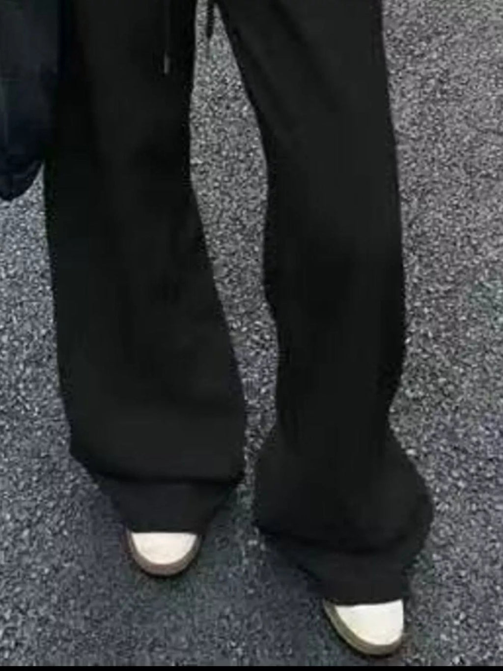 Wide Leg Drawstring Sweatpants THRIXINE
