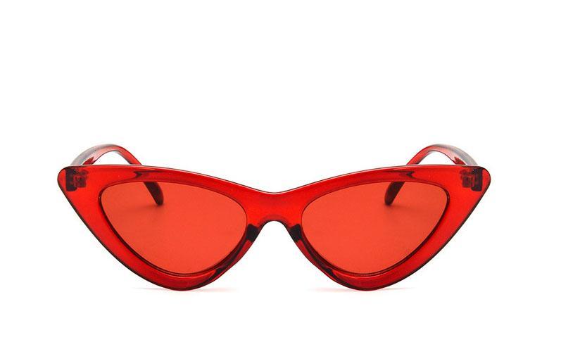 Luxury Modern Cat Eye  Fashion Retro Classic Lady and Woman Sunglasses With Triange Frame  With UV 400 Protection - SJB-DIAMOND ELITES