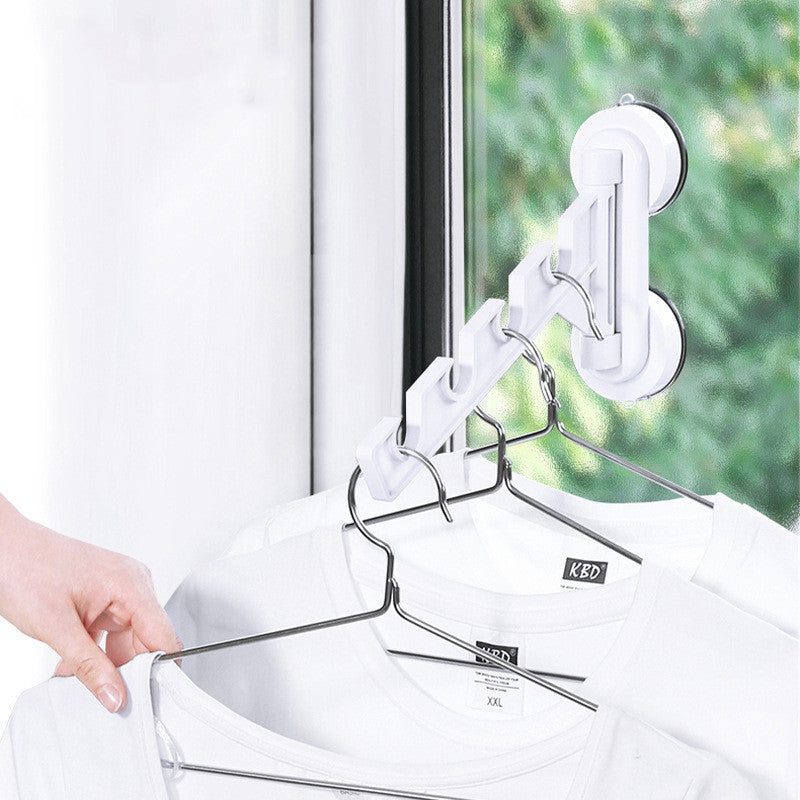 Foldable Invisible Clothes Drying Rack For Balcony Pi-Mart
