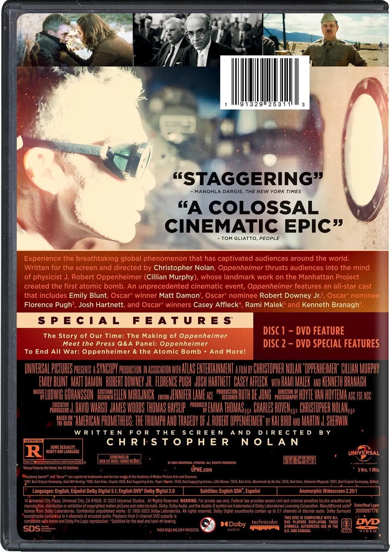 Oppenheimer (with Bonus DVD) [DVD]