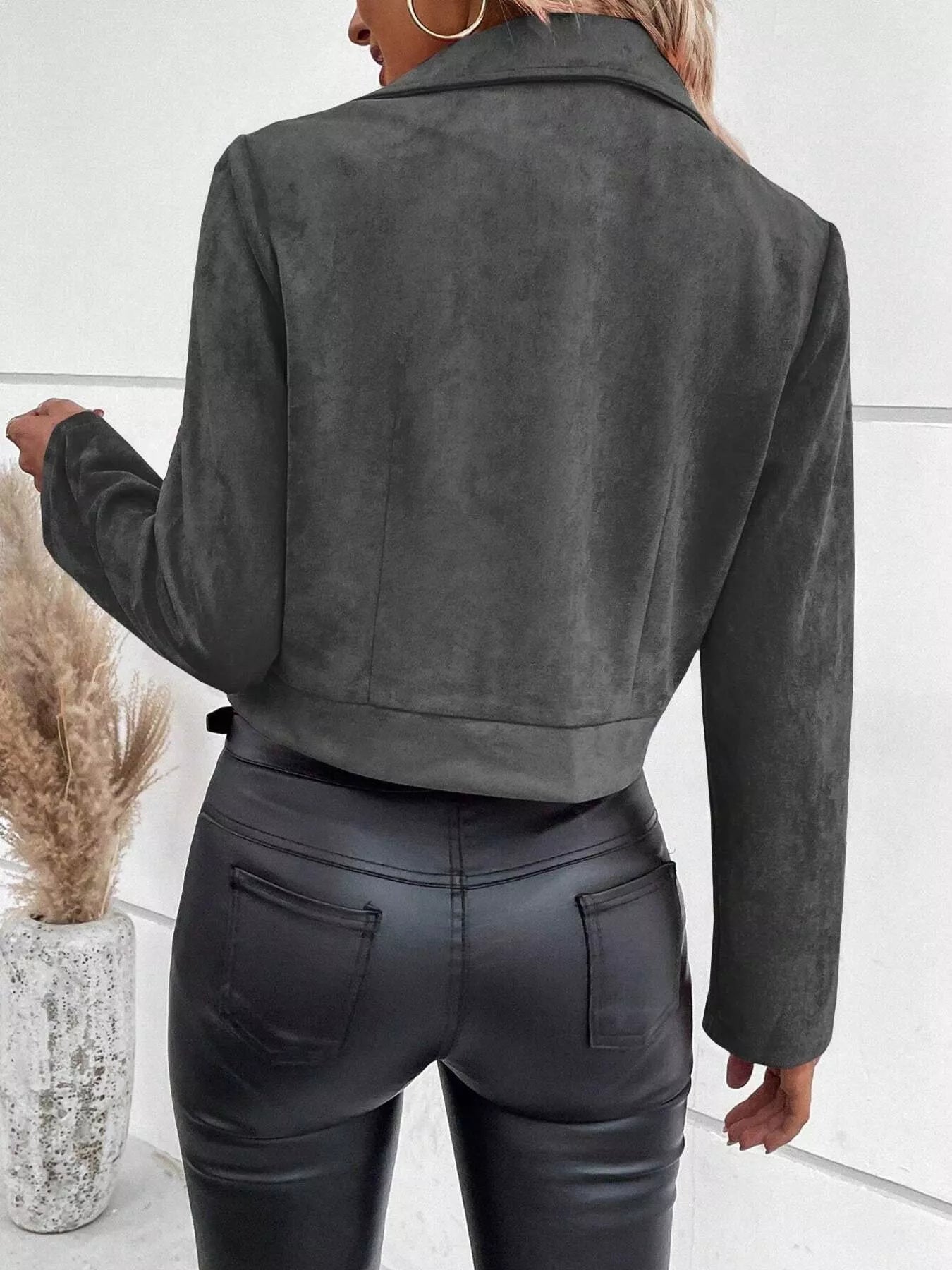 SleekRide Moto Jacket: Elevate Your Edge THRIXINE