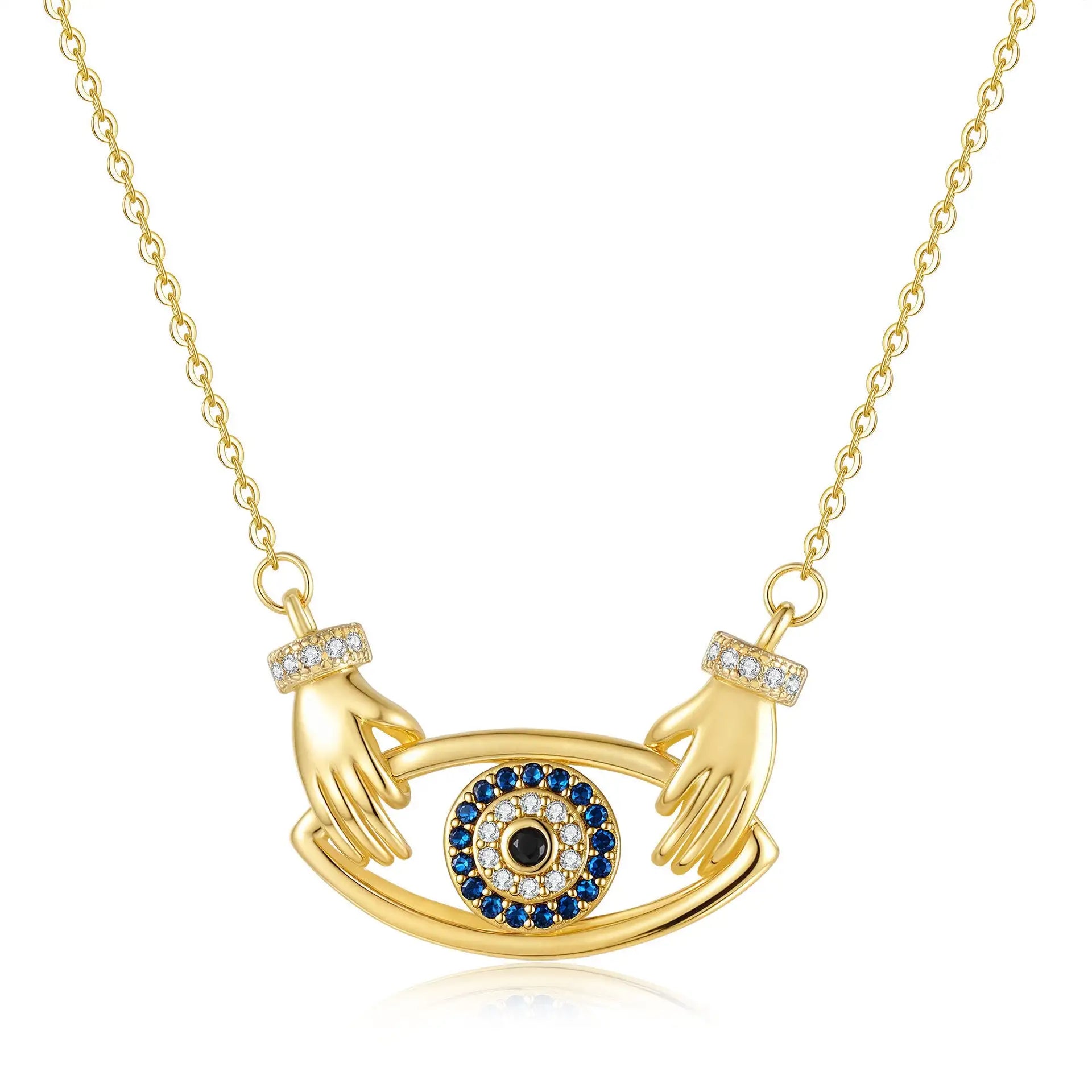 Necklace Women's Fashion Hands Hug Pendant