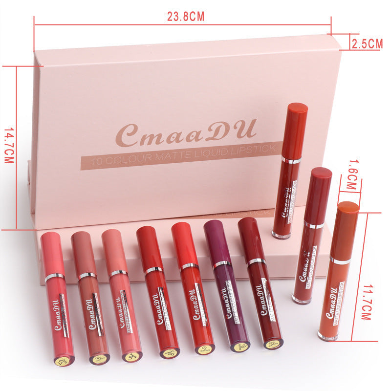 Women's Non-stick Cup Waterproof Matte Lipstick Lootquake LLC