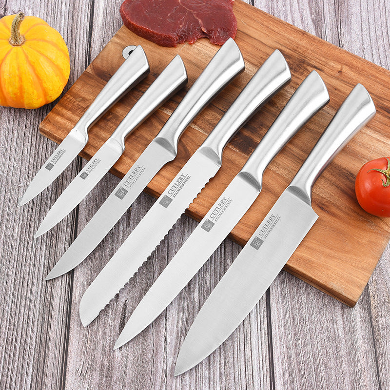 Stainless Steel Kitchen Knife Set Modern Minimalist Pi-Mart