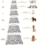 1pc Soft Dog Crate Mat Warm Dog Nest Winter Warm Thickened Dog Blanket Dog Bed Mat