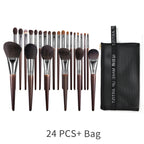 Natural Makeup Brushes Set Eyeshadow Make Up Brush Goat Pi-Mart