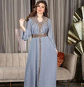 Women's Temperament And Fashion Hot Drill Long-sleeved Dress Pi-Mart