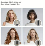 5-in-1 Multi Hair Styler & Curling Iron Pi-Mart
