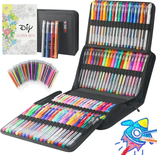 Glitter Gel Pens Pi-Mart