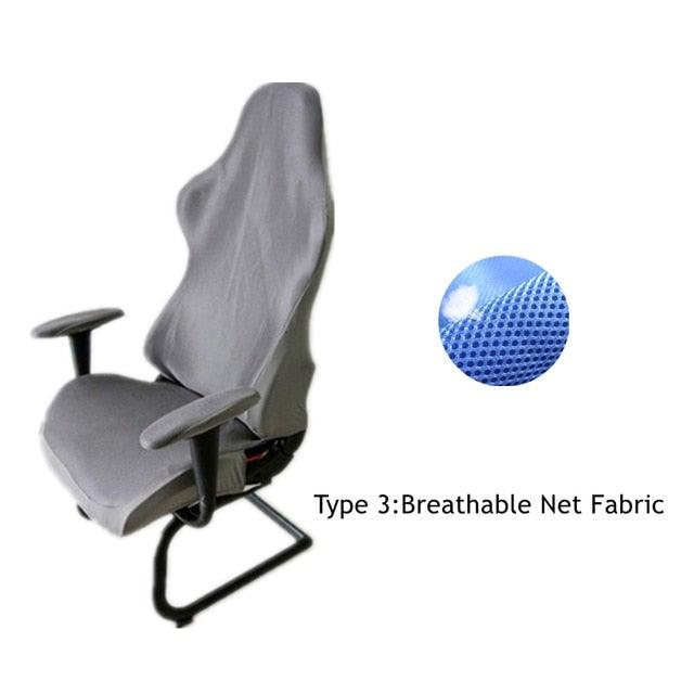 Elastic Chair Armrest Pads Chair Cover Warm Computer Chair Covers For Office Slipcover For Gaming Armchair  Washable Spandex Kitchen Chair Covers for Dining Room Christmas Decoration Holiday Party Stevvex