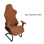 Elastic Chair Armrest Pads Chair Cover Warm Computer Chair Covers For Office Slipcover For Gaming Armchair  Washable Spandex Kitchen Chair Covers for Dining Room Christmas Decoration Holiday Party Stevvex
