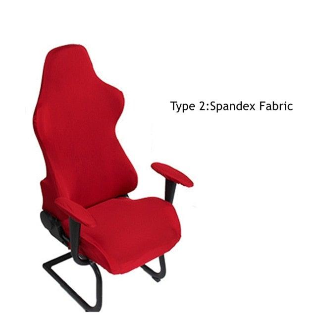 Elastic Chair Armrest Pads Chair Cover Warm Computer Chair Covers For Office Slipcover For Gaming Armchair  Washable Spandex Kitchen Chair Covers for Dining Room Christmas Decoration Holiday Party Stevvex