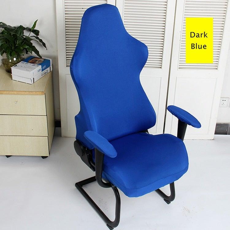 Elastic Chair Armrest Pads Chair Cover Warm Computer Chair Covers For Office Slipcover For Gaming Armchair  Washable Spandex Kitchen Chair Covers for Dining Room Christmas Decoration Holiday Party Stevvex