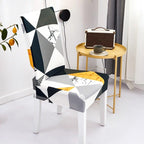 Elastic Chair Covers Spandex Dining Room Stretch Seat Cover Chair Protective Case for Restaurant Universal Removable Washable Soft Spandex High Back Large Chair Cover Slipcover for Dining Room Kitchen Hotel Table Banquet Stevvex