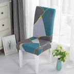 Elastic Chair Covers Spandex Dining Room Stretch Seat Cover Chair Protective Case for Restaurant Universal Removable Washable Soft Spandex High Back Large Chair Cover Slipcover for Dining Room Kitchen Hotel Table Banquet Stevvex