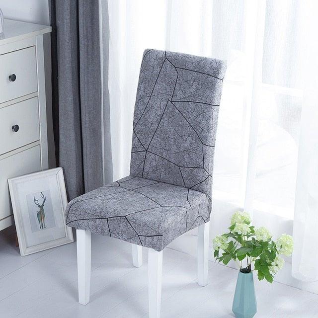 Elastic Chair Covers Spandex Dining Room Stretch Seat Cover Chair Protective Case for Restaurant Universal Removable Washable Soft Spandex High Back Large Chair Cover Slipcover for Dining Room Kitchen Hotel Table Banquet Stevvex