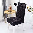 Elastic Chair Covers Spandex Dining Room Stretch Seat Cover Chair Protective Case for Restaurant Universal Removable Washable Soft Spandex High Back Large Chair Cover Slipcover for Dining Room Kitchen Hotel Table Banquet Stevvex