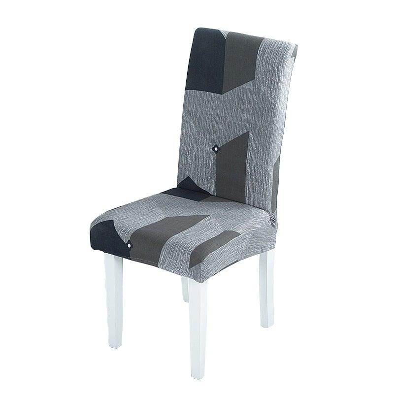 Elastic Chair Covers Spandex Dining Room Stretch Seat Cover Chair Protective Case for Restaurant Universal Removable Washable Soft Spandex High Back Large Chair Cover Slipcover for Dining Room Kitchen Hotel Table Banquet Stevvex