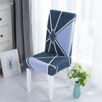 Elastic Chair Covers Spandex Dining Room Stretch Seat Cover Chair Protective Case for Restaurant Universal Removable Washable Soft Spandex High Back Large Chair Cover Slipcover for Dining Room Kitchen Hotel Table Banquet Stevvex