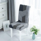 Elastic Chair Covers Spandex Dining Room Stretch Seat Cover Chair Protective Case for Restaurant Universal Removable Washable Soft Spandex High Back Large Chair Cover Slipcover for Dining Room Kitchen Hotel Table Banquet Stevvex