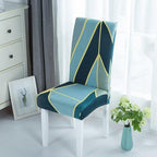 Elastic Chair Covers Spandex Dining Room Stretch Seat Cover Chair Protective Case for Restaurant Universal Removable Washable Soft Spandex High Back Large Chair Cover Slipcover for Dining Room Kitchen Hotel Table Banquet Stevvex